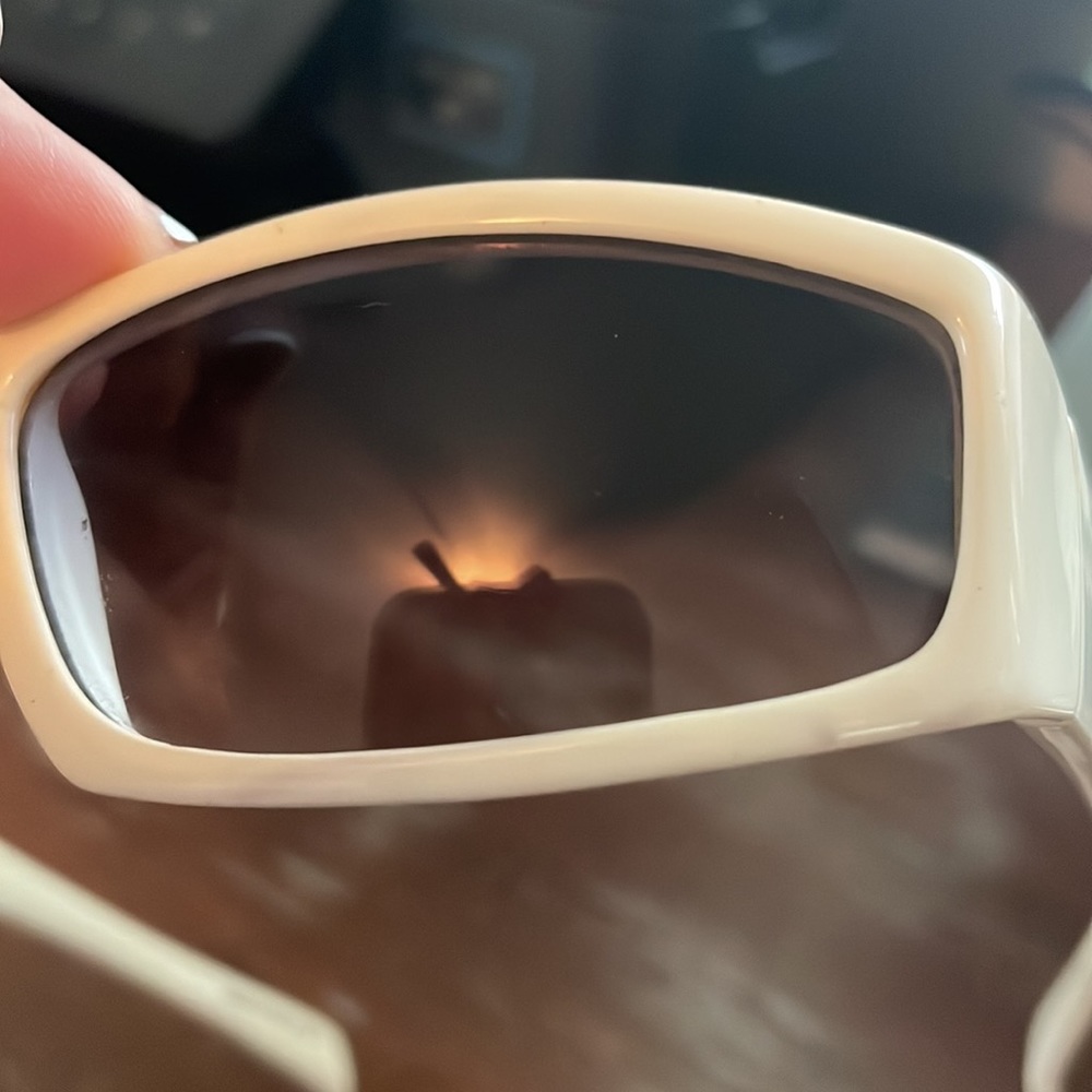 Von Zipper VZ Projektor white rectangular sunglasses. Made in Italy - Picture 14 of 15